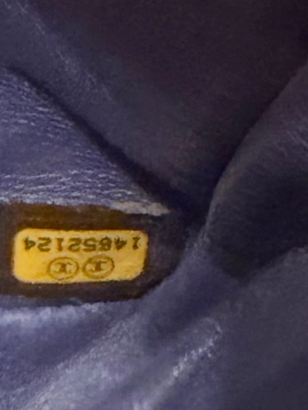 Authentic Purple CHANEL 2.55 Reissue - Lambskin FULL INCLUSION